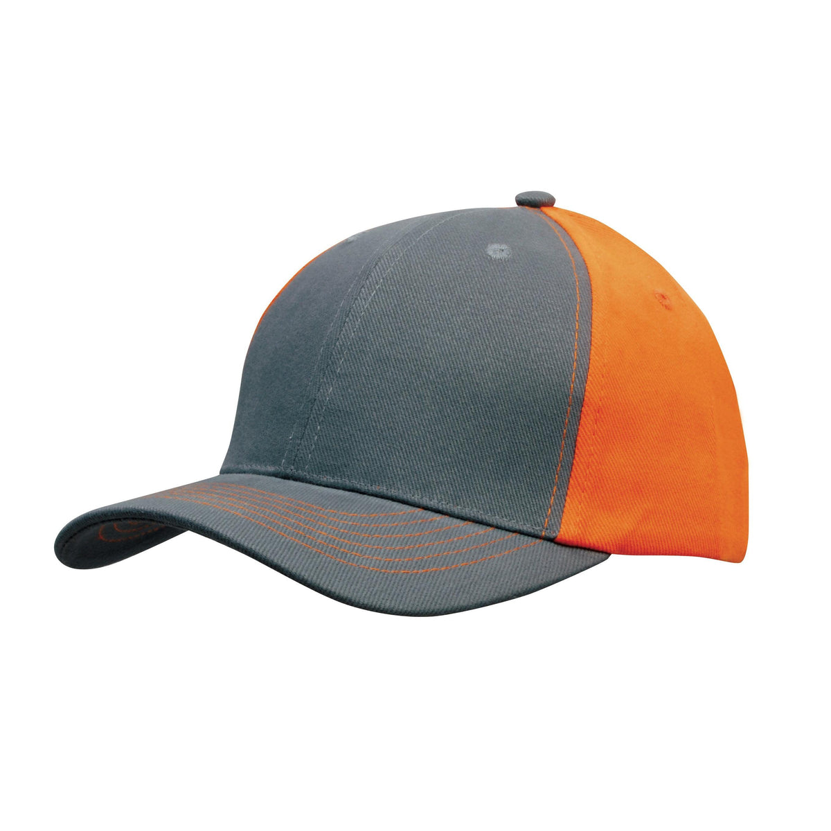 Custom Logo Headwear Canada Brushed Heavy Cotton Contrast Cap
