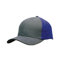 Custom Logo Headwear Canada Brushed Heavy Cotton Contrast Cap
