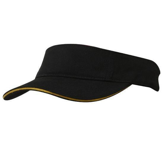 Custom Logo Headwear Canada Brushed Heavy Cotton Visor || 4230