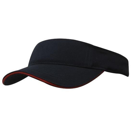 Custom Logo Headwear Canada Brushed Heavy Cotton Visor || 4230