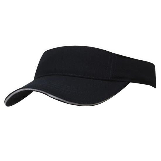 Custom Logo Headwear Canada Brushed Heavy Cotton Visor || 4230