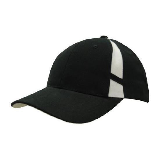 Custom Logo Headwear Canada Brushed Heavy Cotton with Crown Inserts & Contrasting Peak Under & Strap