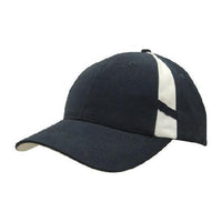 Custom Logo Headwear Canada Brushed Heavy Cotton with Crown Inserts & Contrasting Peak Under & Strap