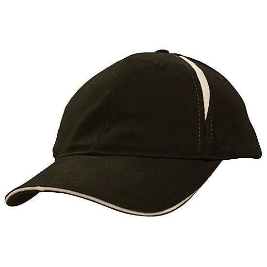 Custom Logo Headwear Canada Brushed Heavy Cotton with Crown Inserts & Sandwich