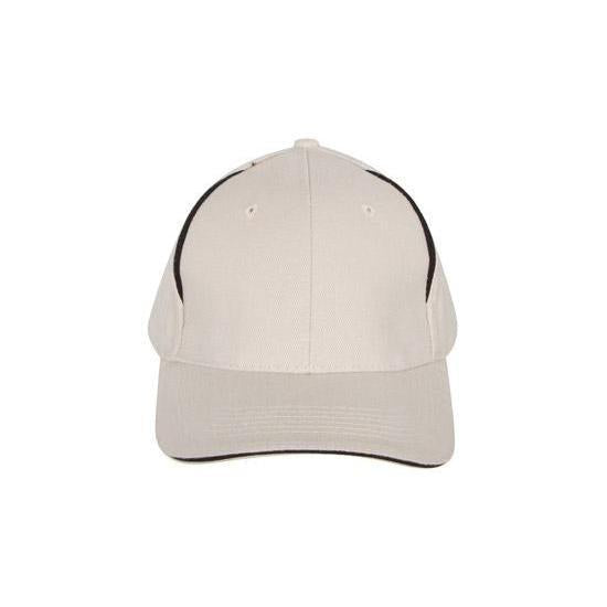 Custom Logo Headwear Canada Brushed Heavy Cotton with Crown Inserts & Sandwich