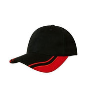 Custom Logo Headwear Canada Brushed Heavy Cotton with Curved Peak Inserts