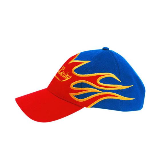 Custom Logo Headwear Canada Brushed Heavy Cotton with Flame Design