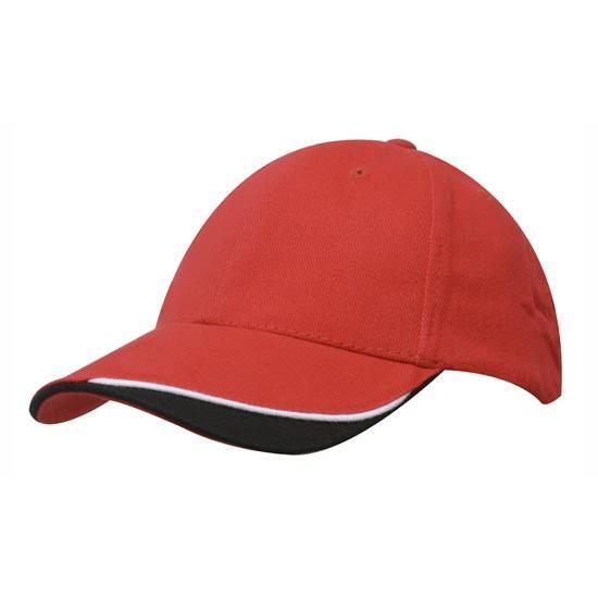 Custom Logo Headwear Canada Brushed Heavy Cotton with Indented Peak