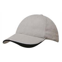 Custom Logo Headwear Canada Brushed Heavy Cotton with Indented Peak