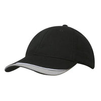 Custom Logo Headwear Canada Brushed Heavy Cotton with Indented Peak