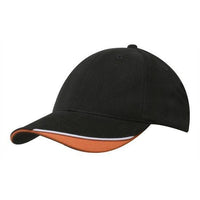 Custom Logo Headwear Canada Brushed Heavy Cotton with Indented Peak