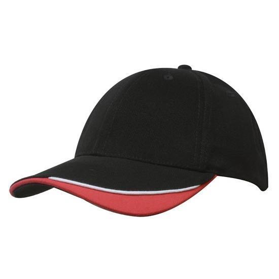 Custom Logo Headwear Canada Brushed Heavy Cotton with Indented Peak
