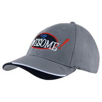 Custom Logo Headwear Canada Brushed Heavy Cotton with Indented Peak