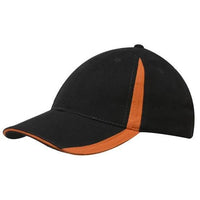 Custom Logo Headwear Canada Brushed Heavy Cotton with Inserts on the Peak & Crown