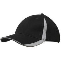 Custom Logo Headwear Canada Brushed Heavy Cotton with Inserts on the Peak & Crown