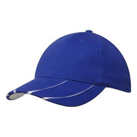 Custom Logo Headwear Canada Brushed Heavy Cotton with Laminated Two-Tone Peak