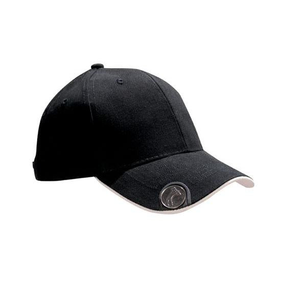 Custom Logo Headwear Canada Brushed Heavy Cotton with Magnetic Ball Marker on Peak
