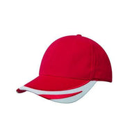 Custom Logo Headwear Canada Brushed Heavy Cotton with Peak Trim Embroidered