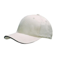 Custom Logo Headwear Canada Brushed Heavy Cotton with Sandwich Trim || 4210