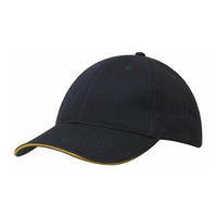 Custom Logo Headwear Canada Brushed Heavy Cotton with Sandwich Trim || 4210