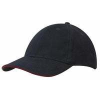 Custom Logo Headwear Canada Brushed Heavy Cotton with Sandwich Trim || 4210