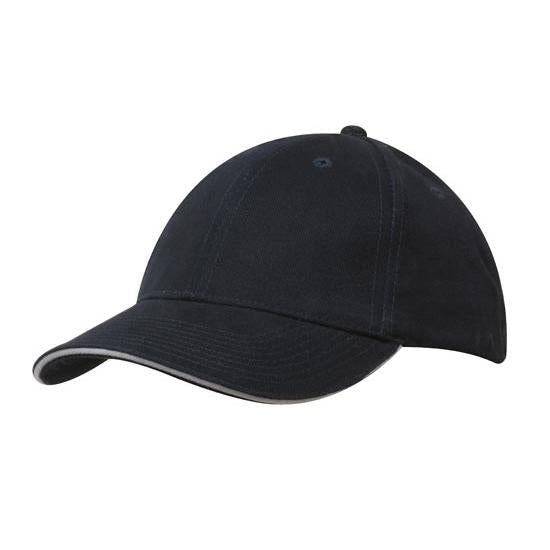Custom Logo Headwear Canada Brushed Heavy Cotton with Sandwich Trim || 4210