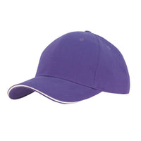Custom Logo Headwear Canada Brushed Heavy Cotton with Sandwich Trim || 4210