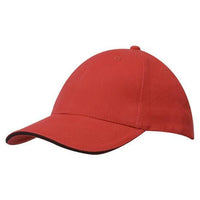 Custom Logo Headwear Canada Brushed Heavy Cotton with Sandwich Trim || 4210