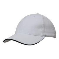 Custom Logo Headwear Canada Brushed Heavy Cotton with Sandwich Trim || 4210
