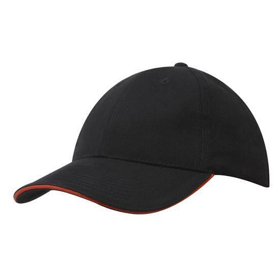 Custom Logo Headwear Canada Brushed Heavy Cotton with Sandwich Trim || 4210