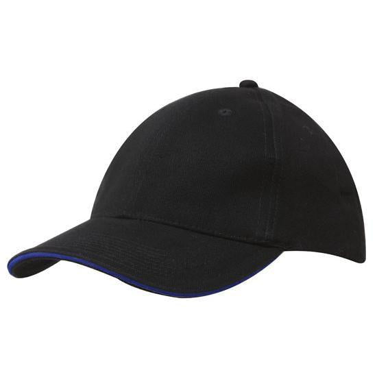 Custom Logo Headwear Canada Brushed Heavy Cotton with Sandwich Trim || 4210