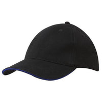Custom Logo Headwear Canada Brushed Heavy Cotton with Sandwich Trim || 4210