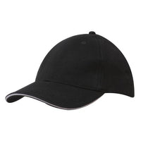 Custom Logo Headwear Canada Brushed Heavy Cotton with Sandwich Trim || 4210