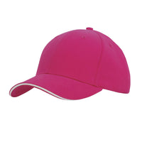 Custom Logo Headwear Canada Brushed Heavy Cotton with Sandwich Trim || 4210