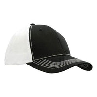 Custom Logo Headwear Canada Chino Twill with Hi Tech Mesh Back