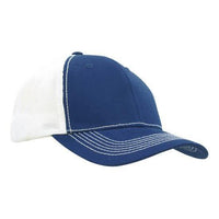 Custom Logo Headwear Canada Chino Twill with Hi Tech Mesh Back