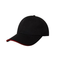Custom Logo Headwear Canada Chino Twill with Sandwich Trim