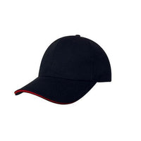 Custom Logo Headwear Canada Chino Twill with Sandwich Trim