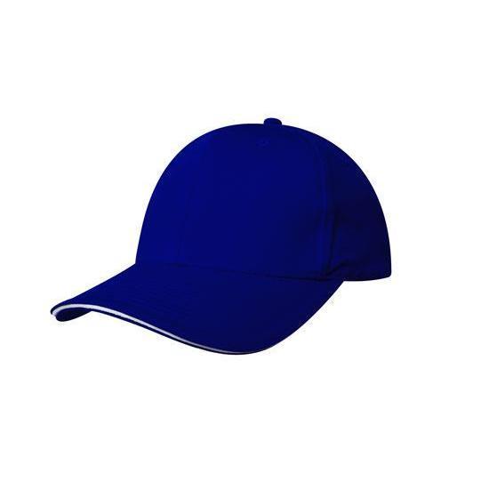 Custom Logo Headwear Canada Chino Twill with Sandwich Trim