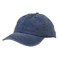 Custom Logo Headwear Canada Enzyme Washed Pigment Dyed Cotton Twill Cap
