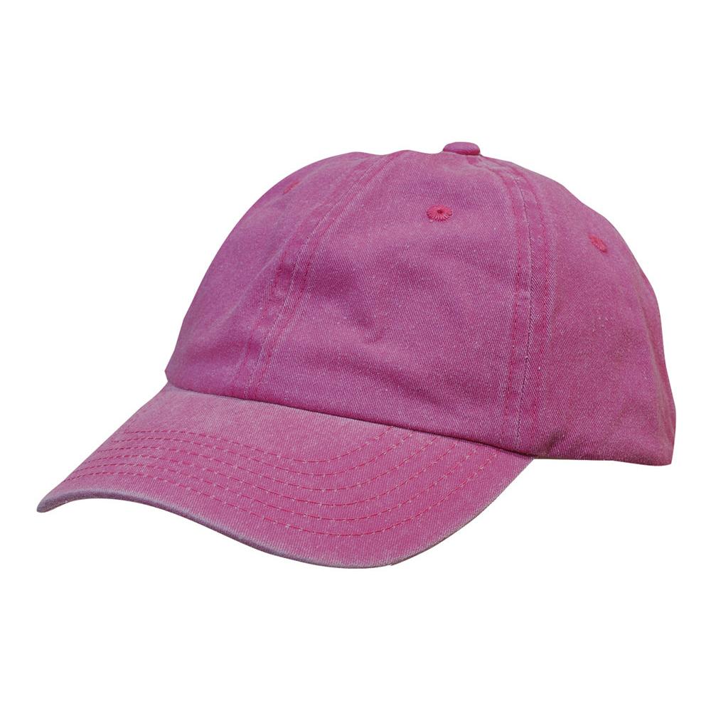 Custom Logo Headwear Canada Enzyme Washed Pigment Dyed Cotton Twill Cap