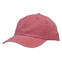 Custom Logo Headwear Canada Enzyme Washed Pigment Dyed Cotton Twill Cap