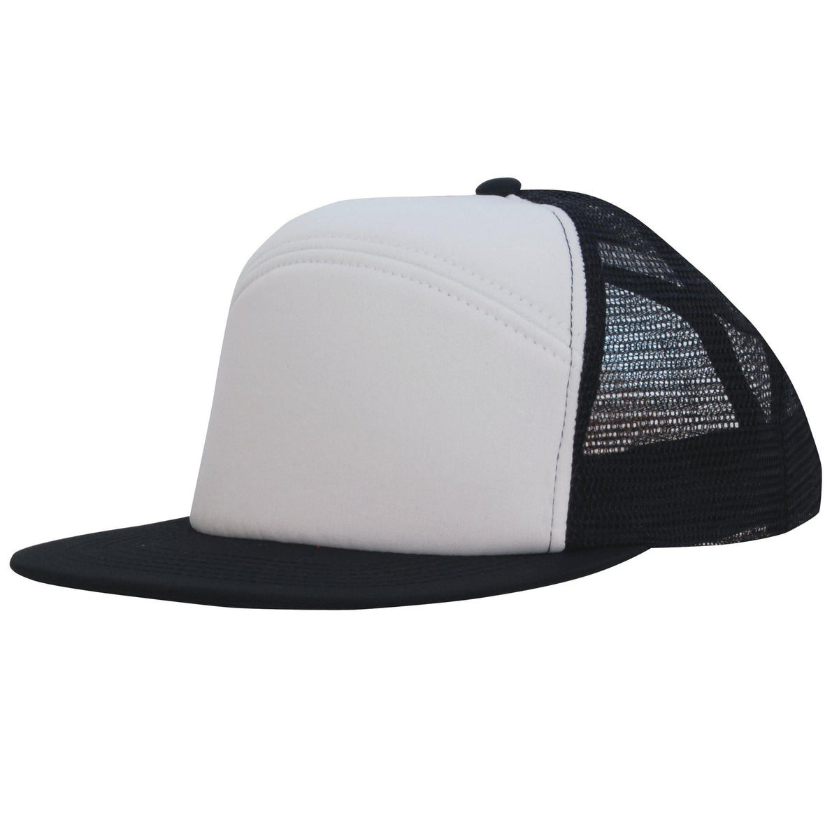 Custom Logo Headwear Canada Foam Front A Frame Cap with Mesh Back