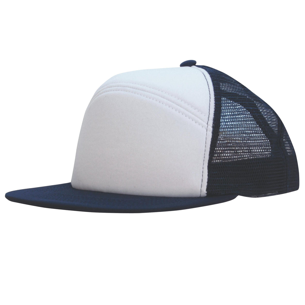 Custom Logo Headwear Canada Foam Front A Frame Cap with Mesh Back