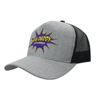 Custom Logo Headwear Canada Grey Marle American Twill With Mesh Back