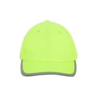 Custom Logo Headwear Canada Luminescent Safety Cap with Reflective Trim