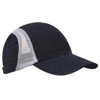 Custom Logo Headwear Canada Micro Fibre & Mesh Sports Cap with Reflective Trim