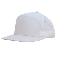 Custom Logo Headwear Canada Premium American Twill A Frame Cap with Mesh Back || 4154