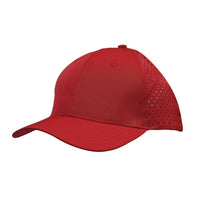 Custom Logo Headwear Canada Premium Pioneer Sports Twill with tear drop perforations