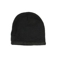 Custom Logo Headwear Canada Roll Down Acrylic & Polar Fleece Beanie - Toque